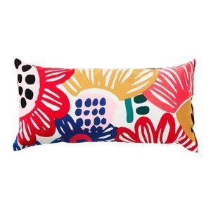 Fun IKEA printed accent pillow